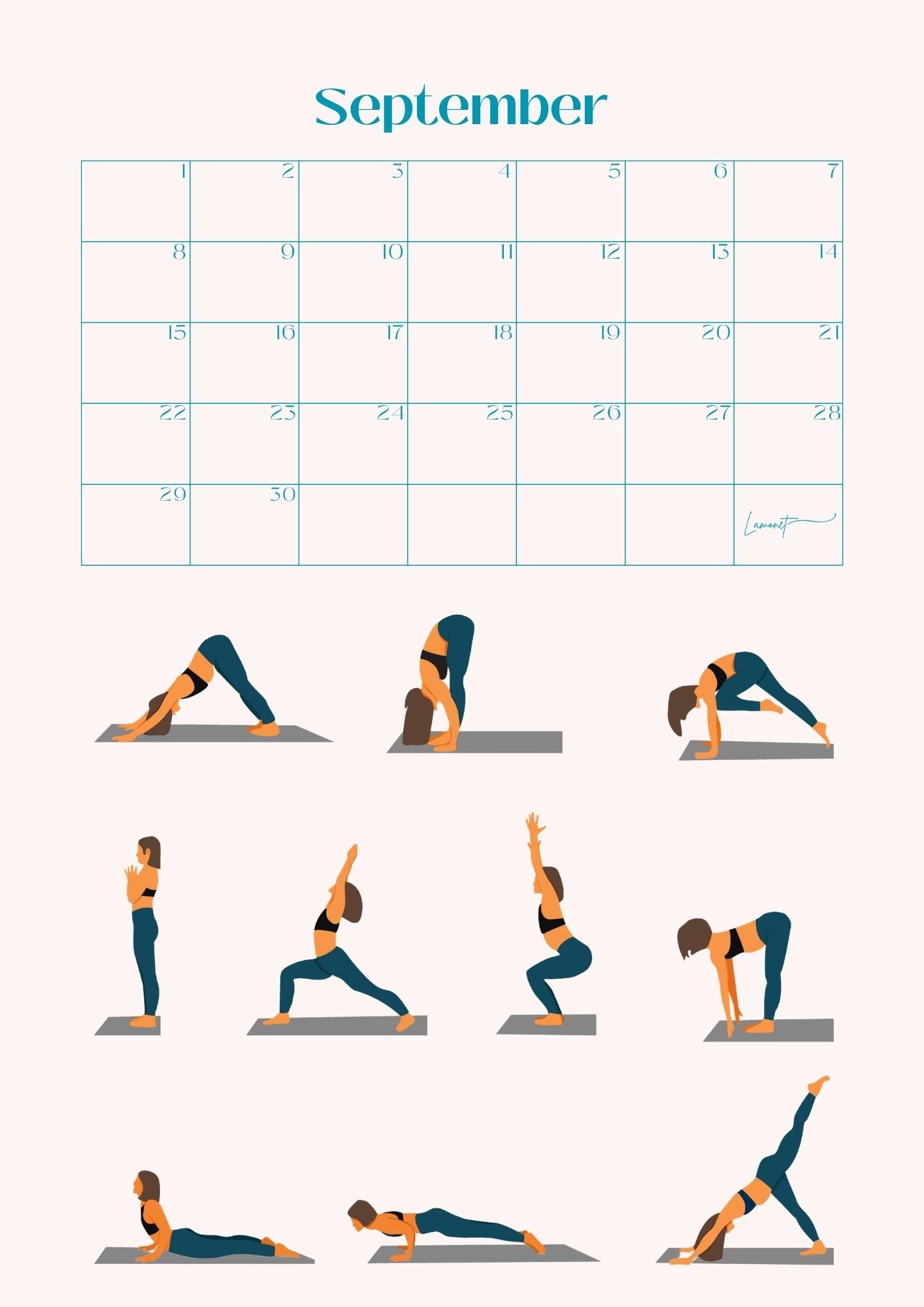 Verjaardagskalender Yoga