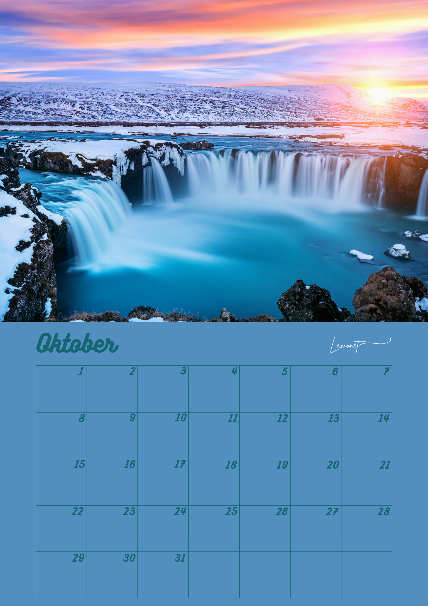 Verjaardagskalender Landschappen & Vergezichten