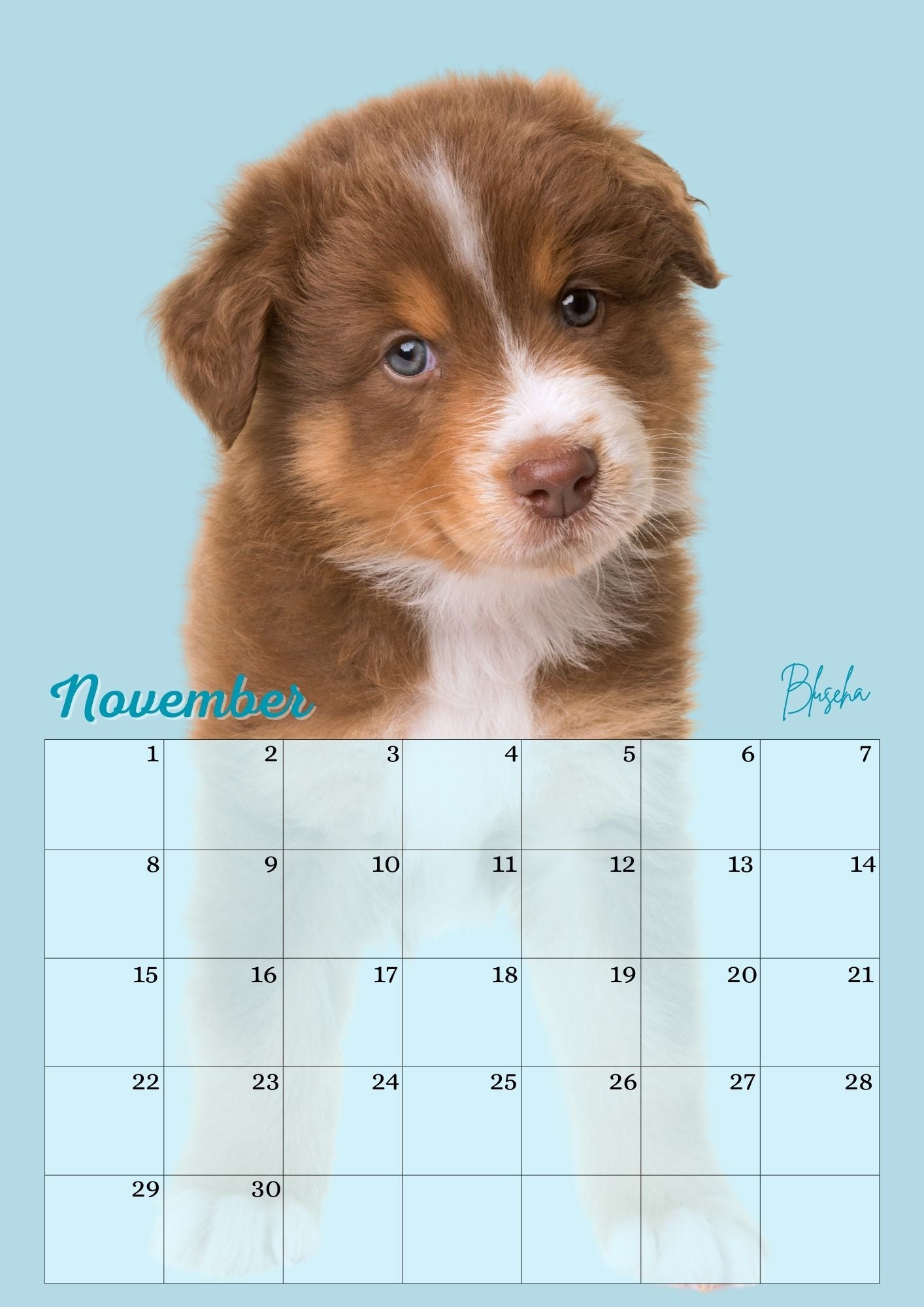 Verjaardagskalender Honden