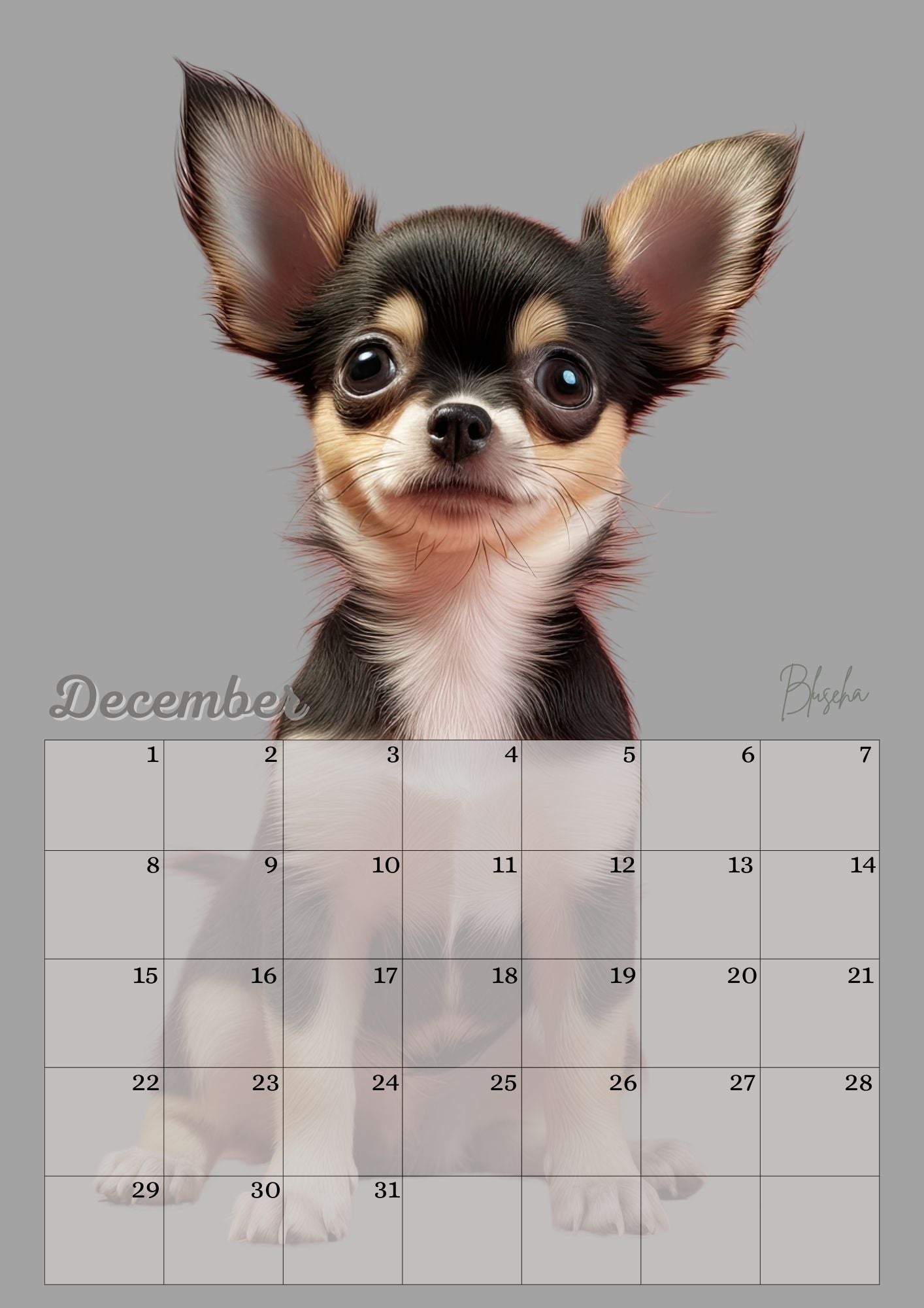 Verjaardagskalender Honden