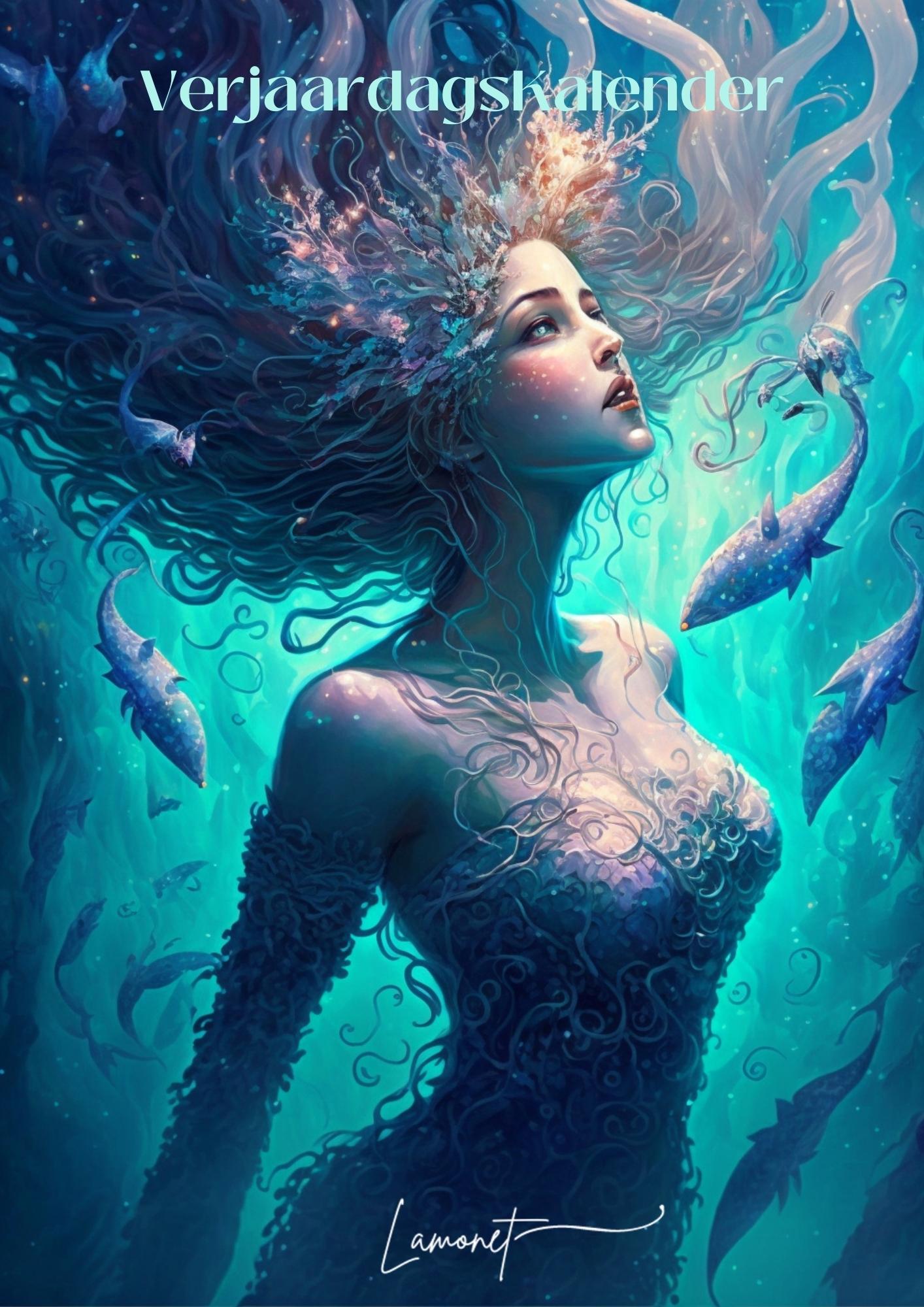 Verjaardagskalender Mythische Fantasie Figuren