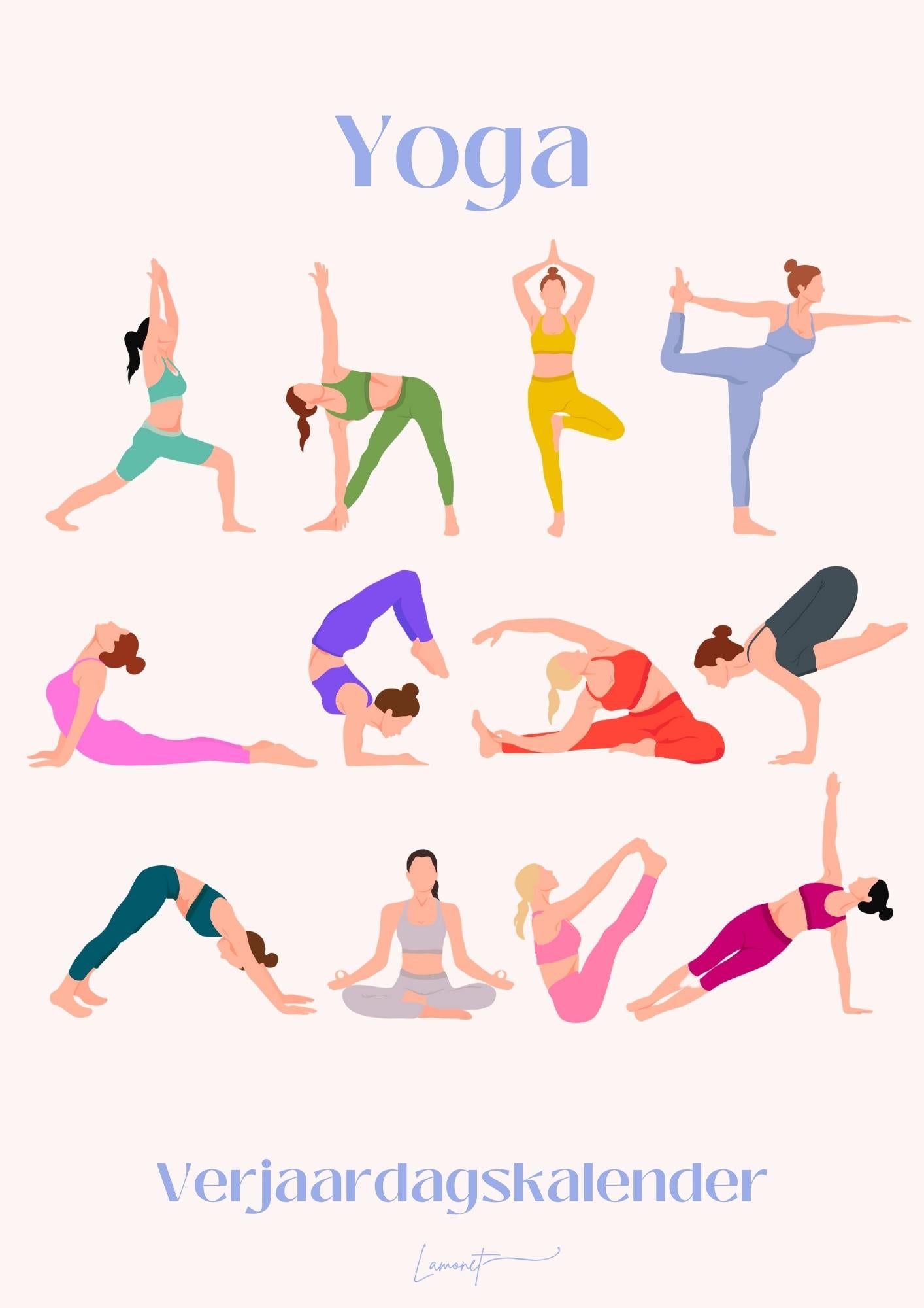 Verjaardagskalender Yoga