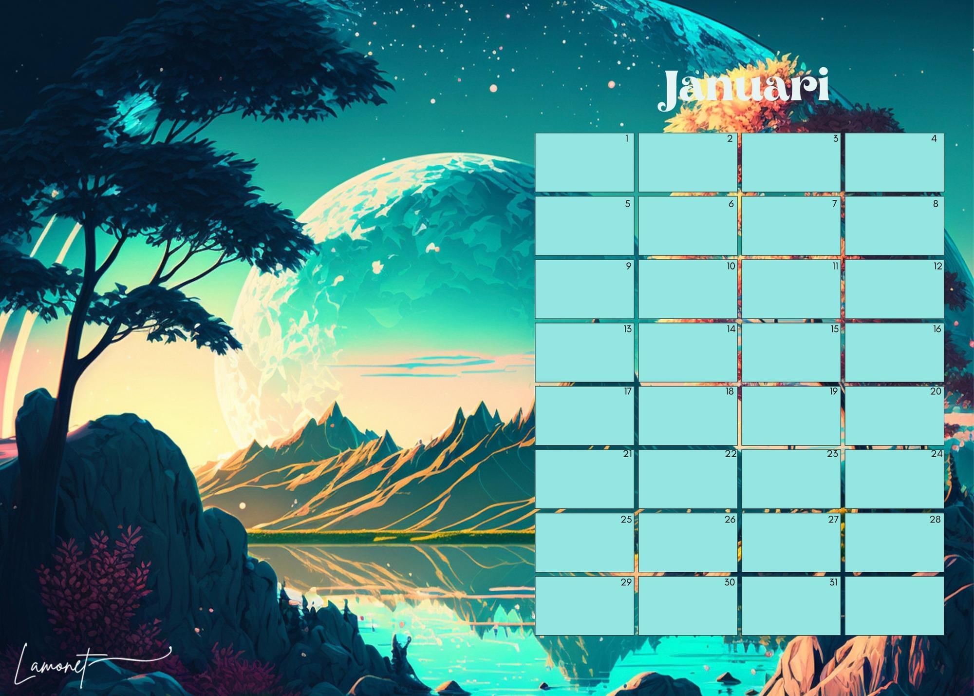 Verjaardagskalender Fantasy
