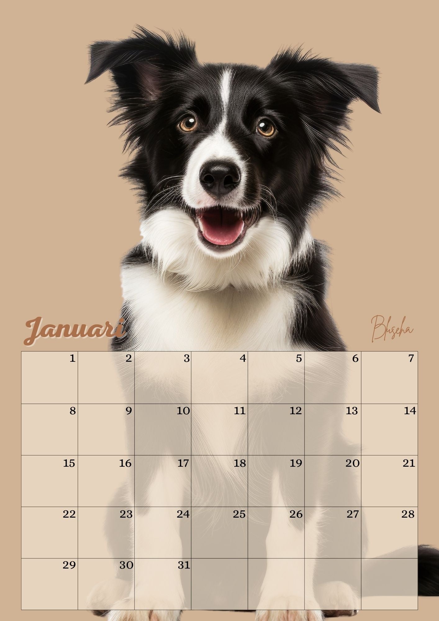 Verjaardagskalender Honden
