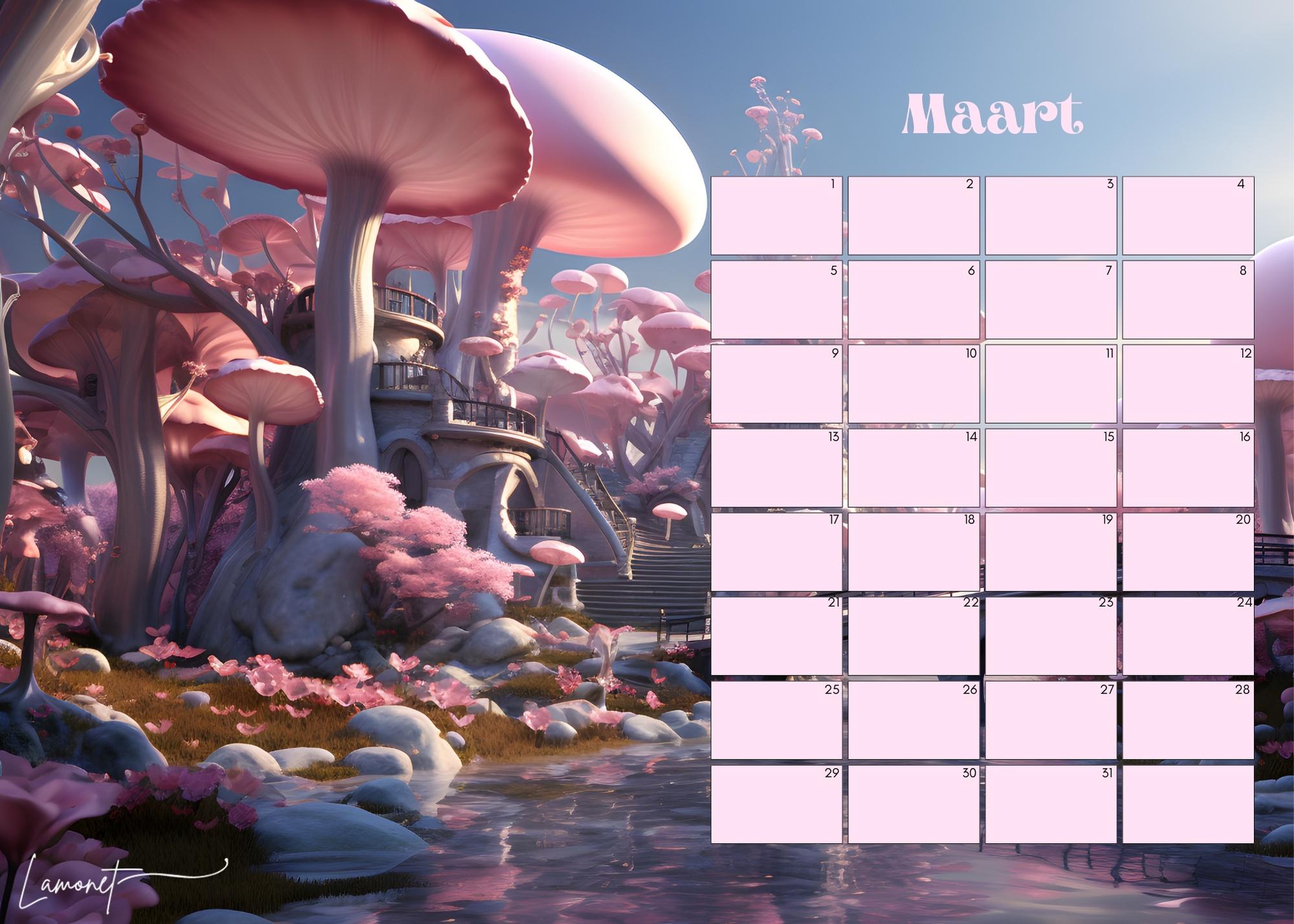 Verjaardagskalender Fantasy