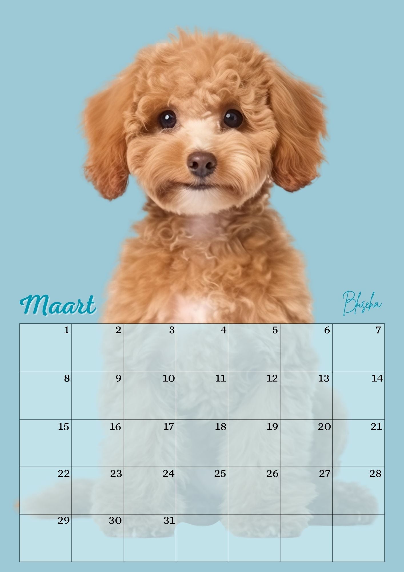 Verjaardagskalender Honden