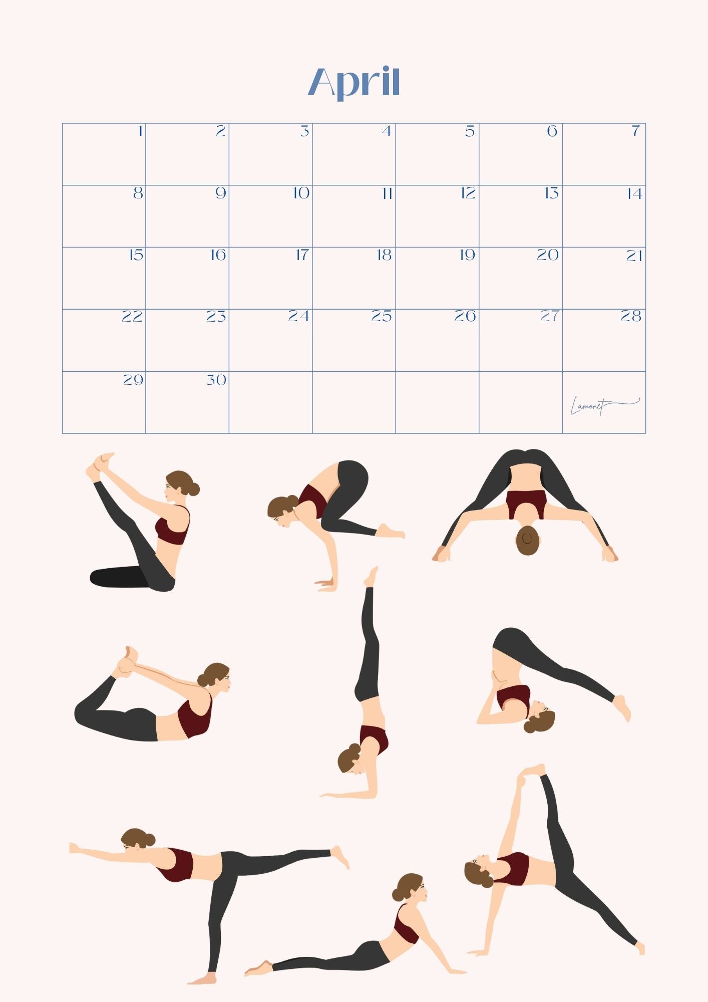 Verjaardagskalender Yoga