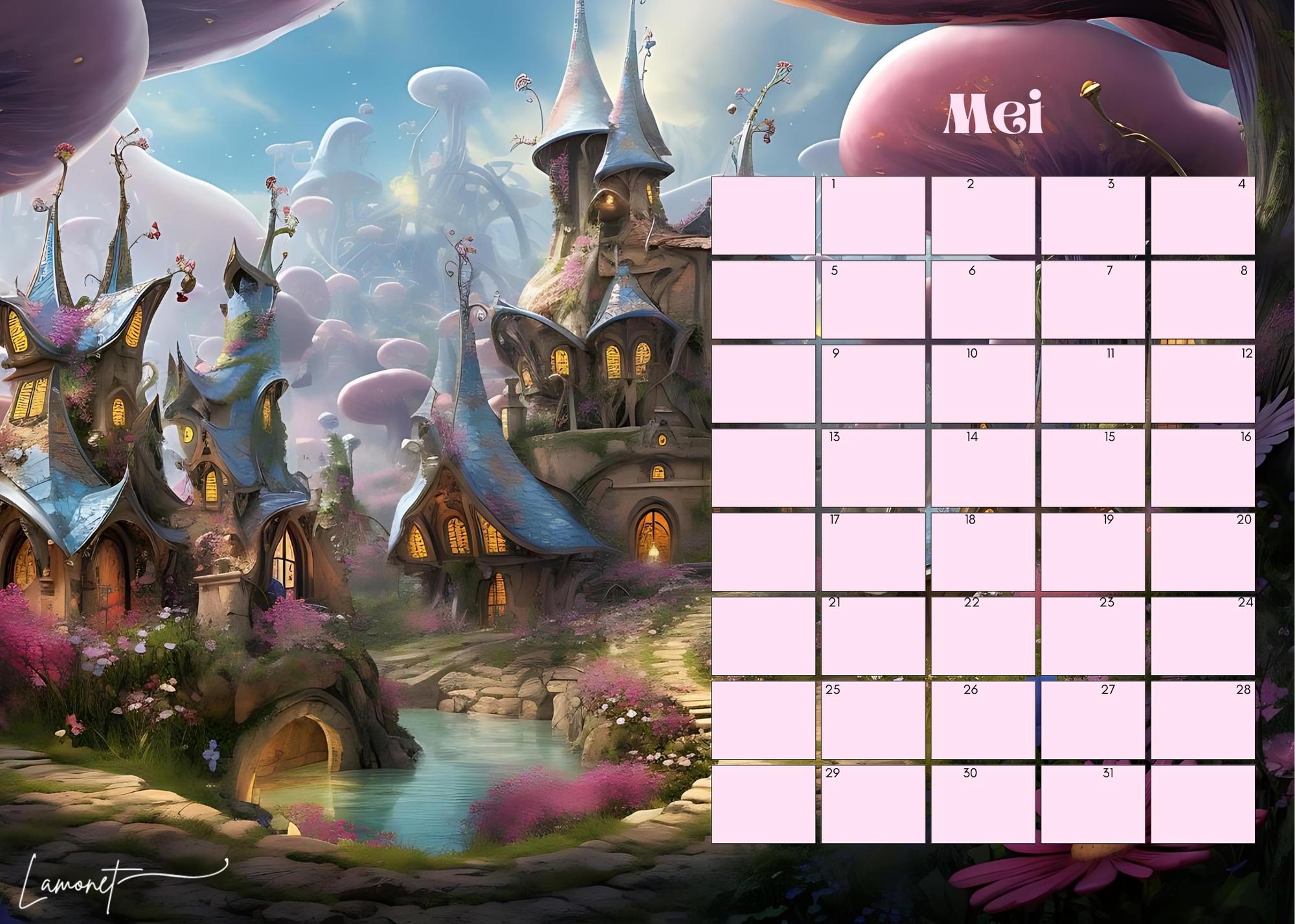 Verjaardagskalender Fantasy
