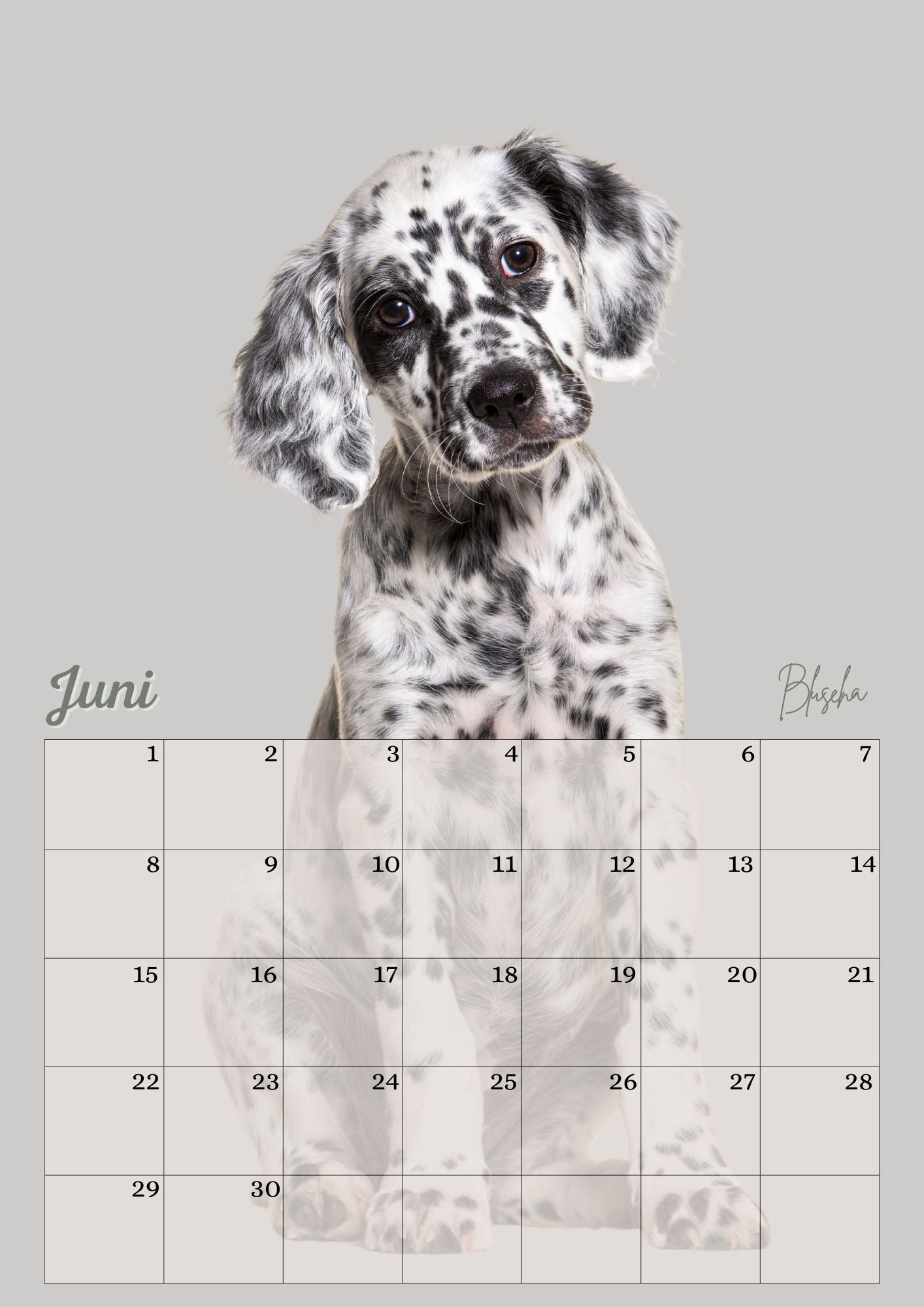 Verjaardagskalender Honden