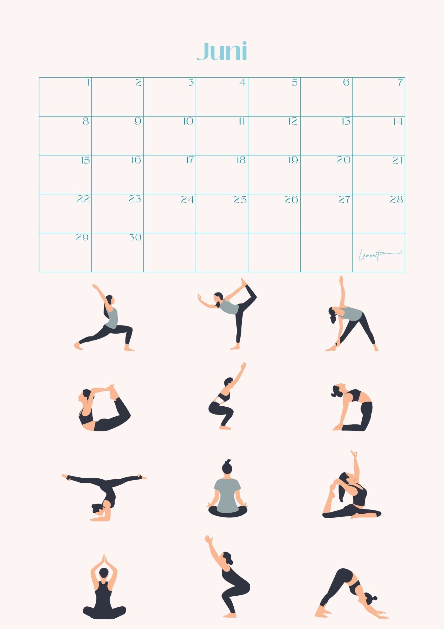 Verjaardagskalender Yoga