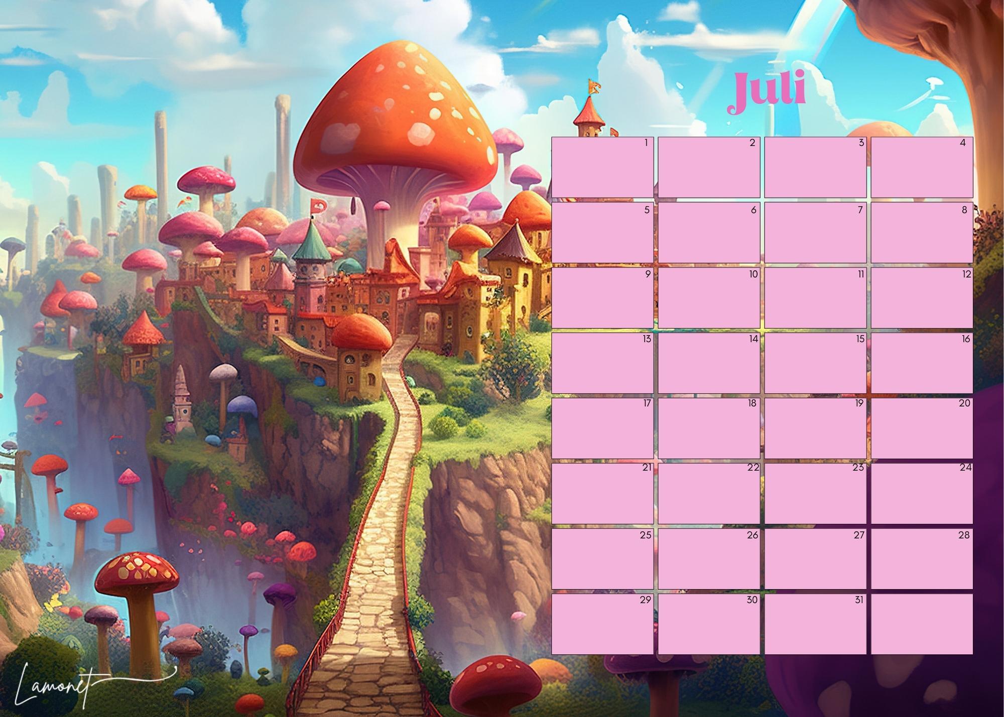 Verjaardagskalender Fantasy