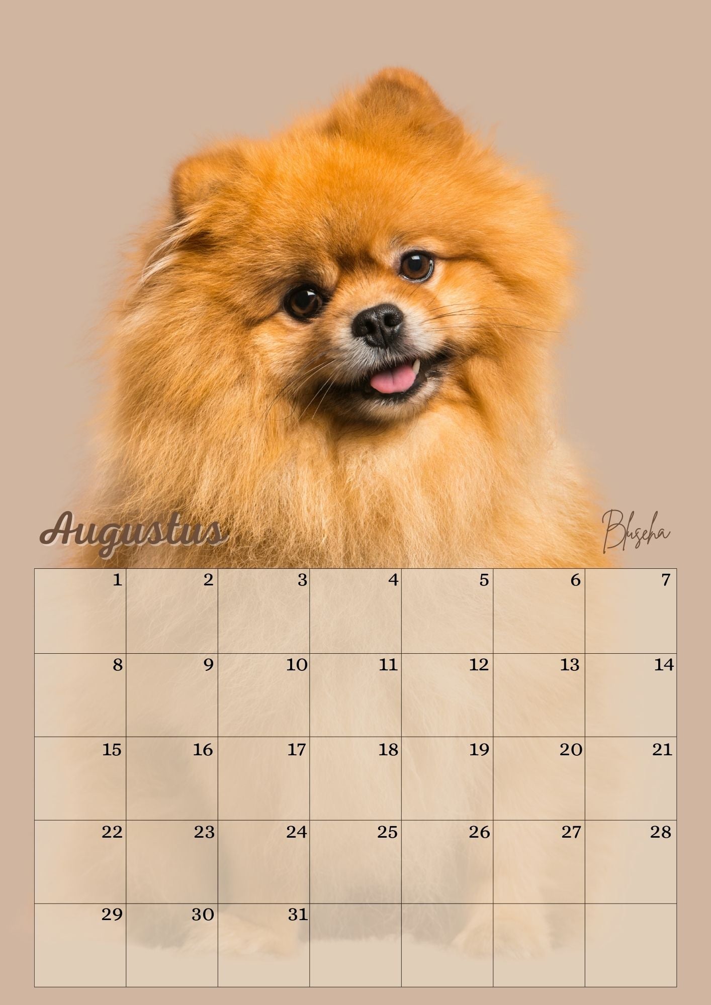 Verjaardagskalender Honden