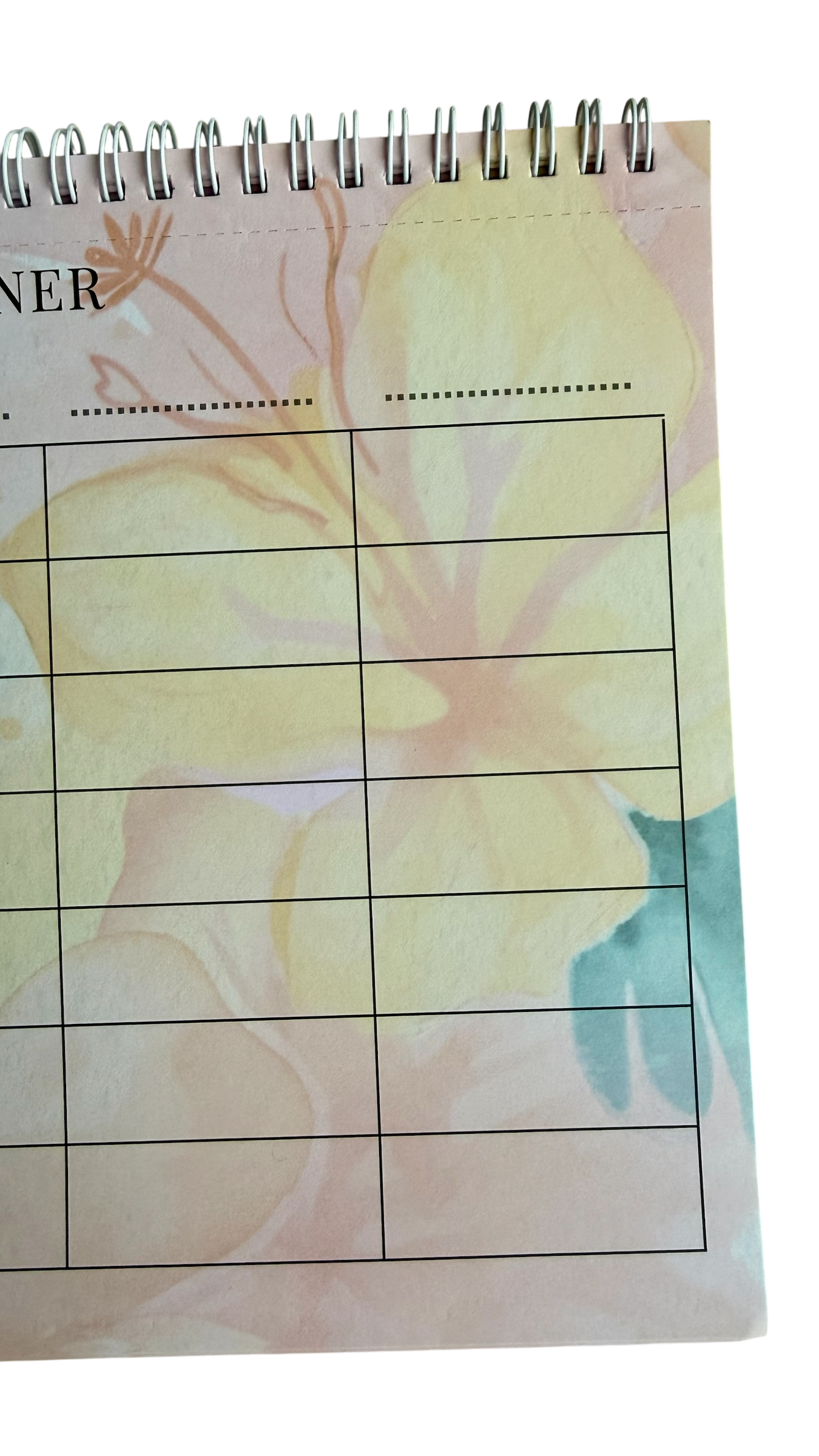 A4 Planner & Kalender – Overzichtelijk en Stijlvol Plannen (horizontaal)