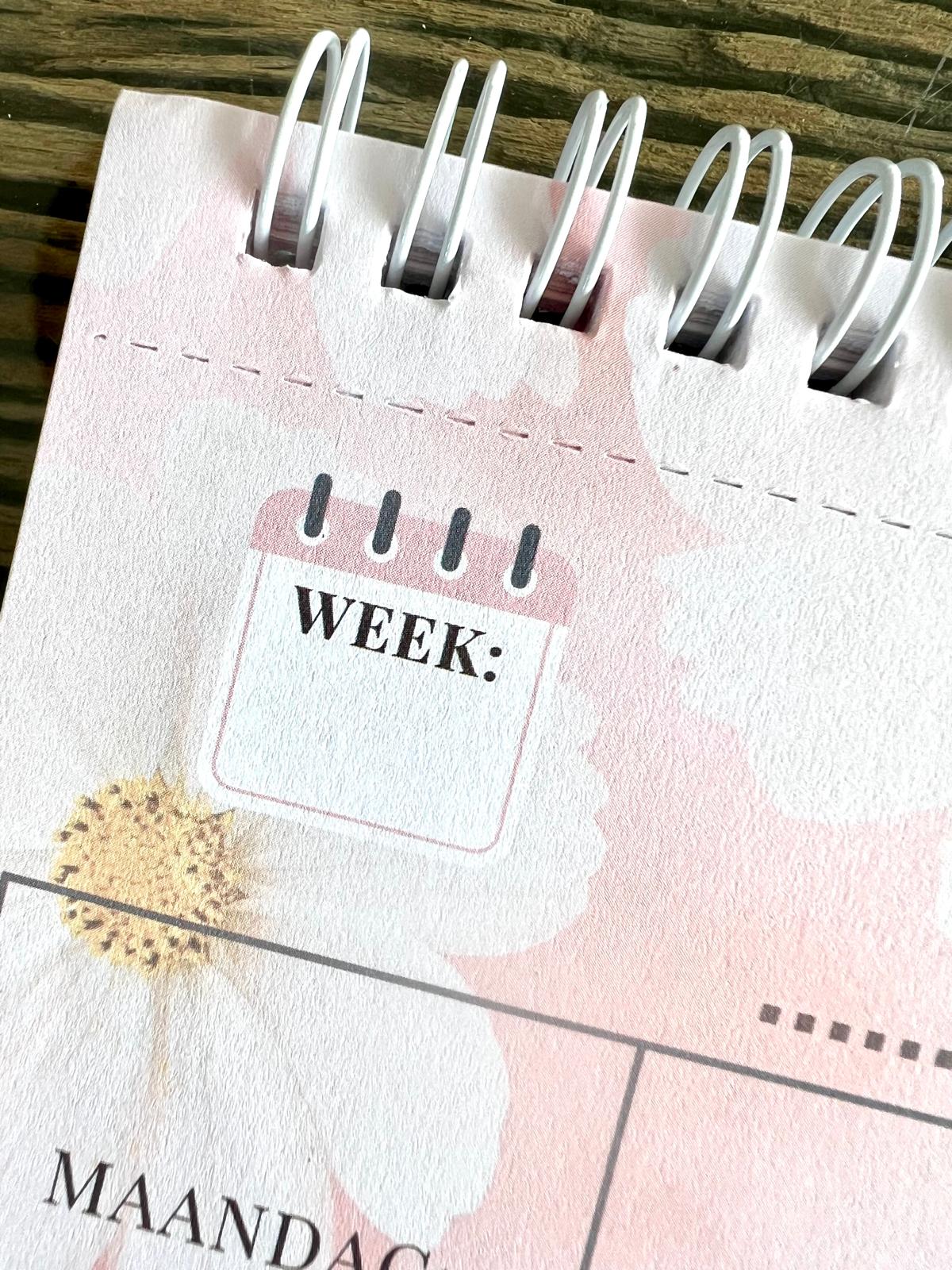 A4 Planner & Kalender – Overzichtelijk en Stijlvol Plannen (verticaal)