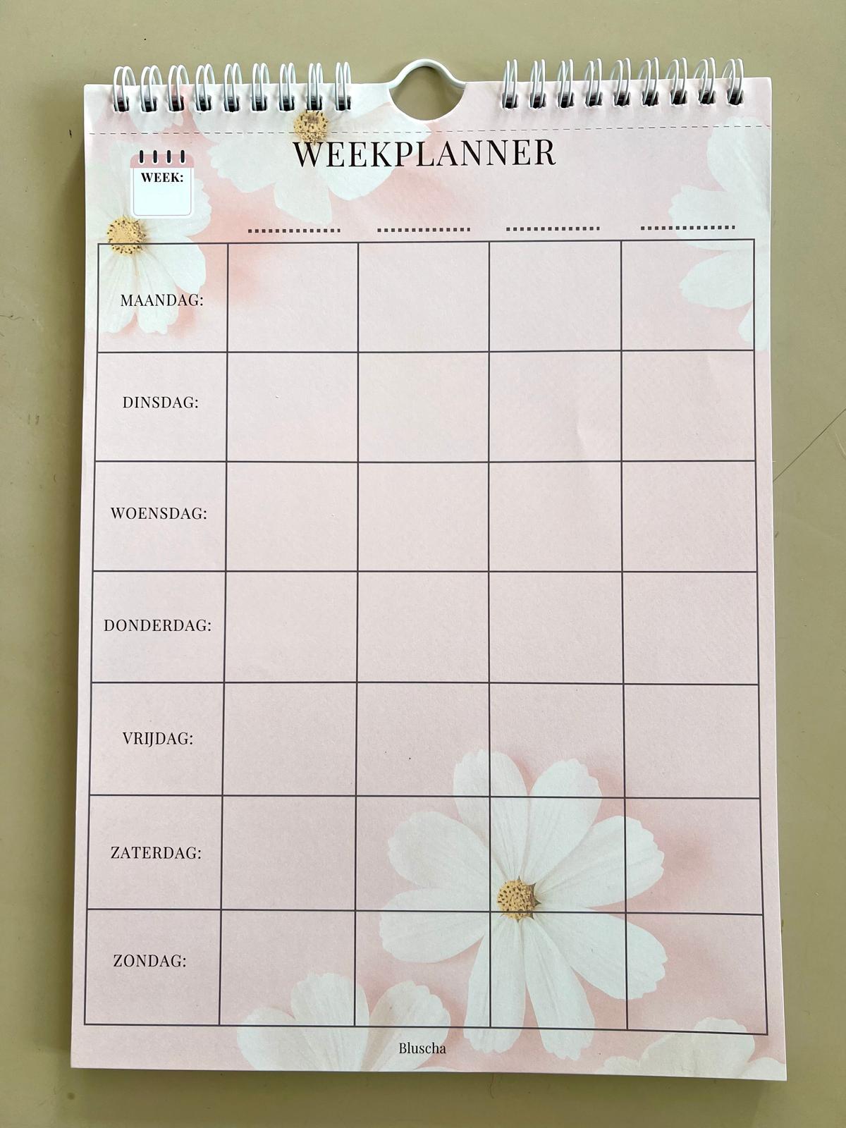 A4 Planner & Kalender – Overzichtelijk en Stijlvol Plannen (verticaal)