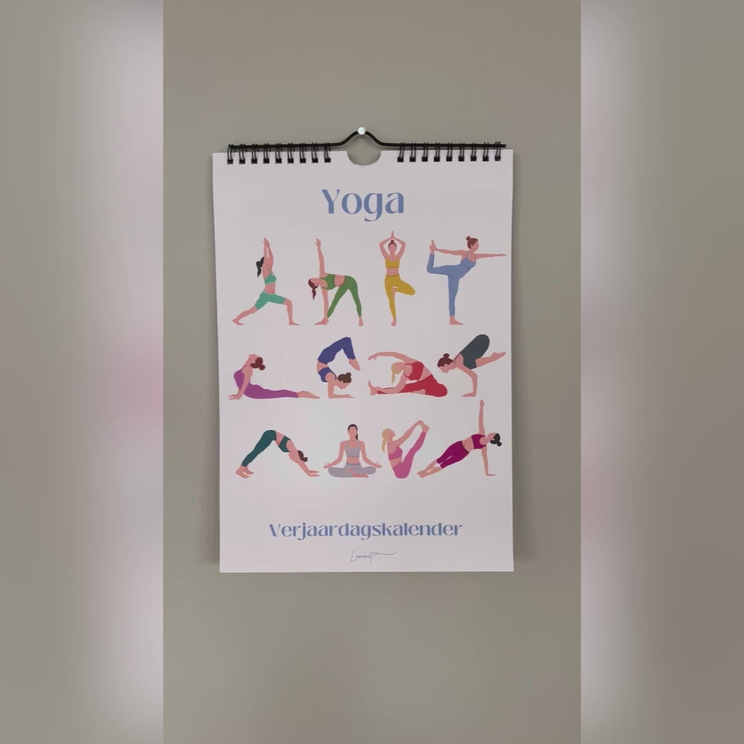 Verjaardagskalender Yoga